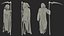 Grim Reaper Holds Out Scythe 3D model