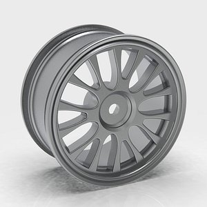 3D Precision Engineered Wheel Rim model
