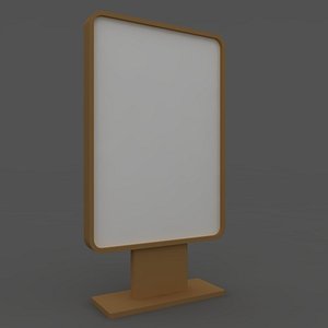 billboard 3d model