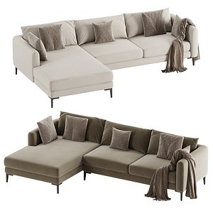 3D Corner Sofa Milan By Mebelroom model