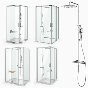 ravak shower set 29 3D model
