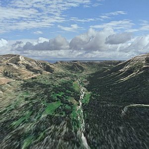 Unreal Large Scale RockyMountain
