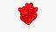 3D Helium Balloons Bouquets Collection V1 model