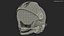 evolution 252 helicopter helmet 3D model