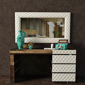 Dressing table with malachite decor Formitalia