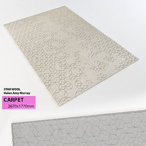 carpet STAR WOOL Helen Amy Murray