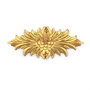 Classic decor ornament 165 3D model