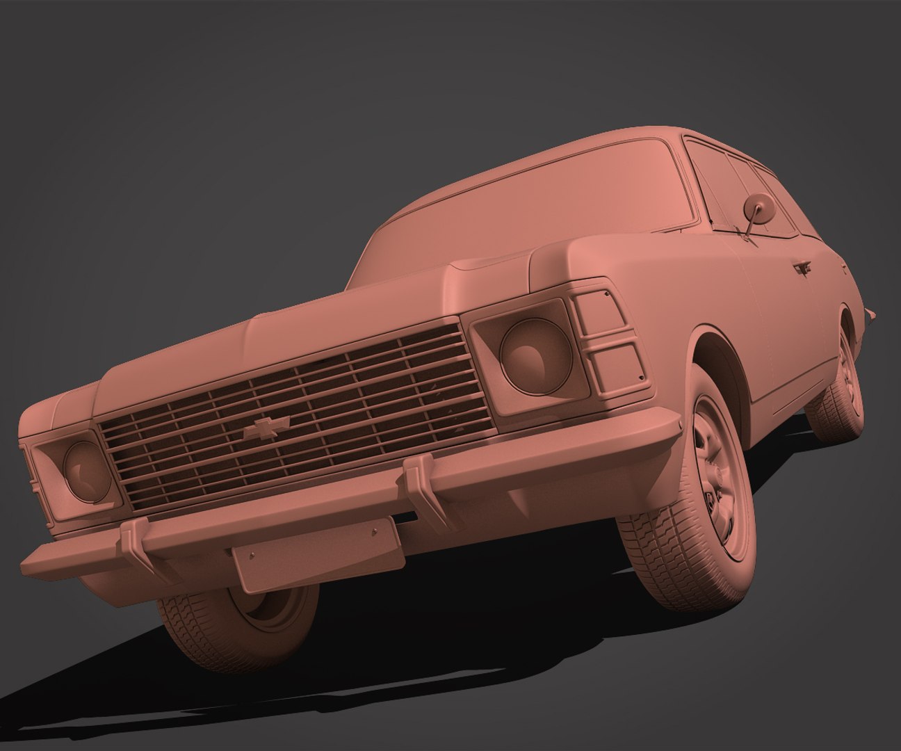 Chevrolet Opala 3d Model