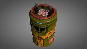 3D large cylindric battery