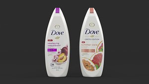 3D Dove Body Wash model
