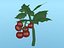 3D model cherry tomato