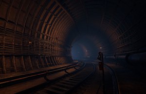 tunnel spline 3D