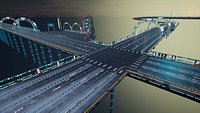 Modular Sci-fi Road
