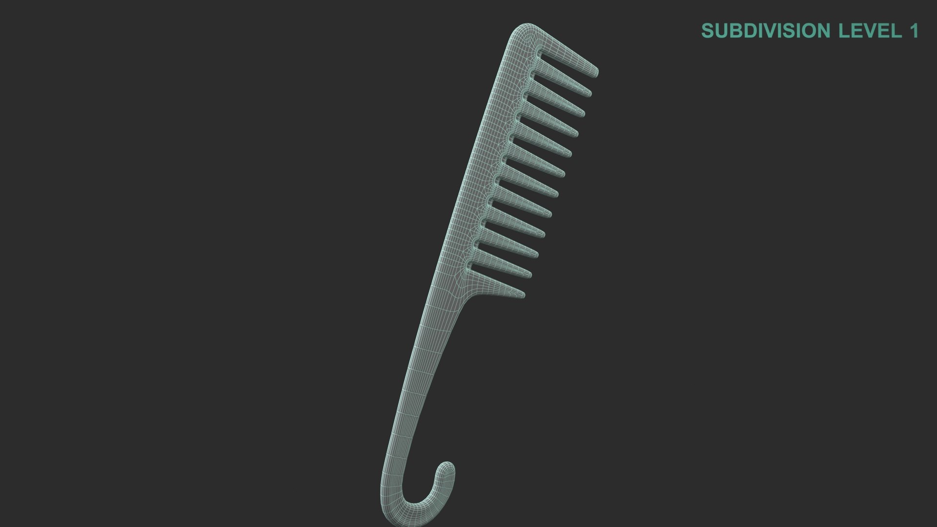 Comb 3D Model - TurboSquid 1997805