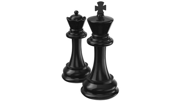 XADREZ REI CHESS KING, 3D CAD Model Library