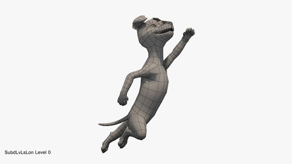 3D character rig dog model - TurboSquid 1330138