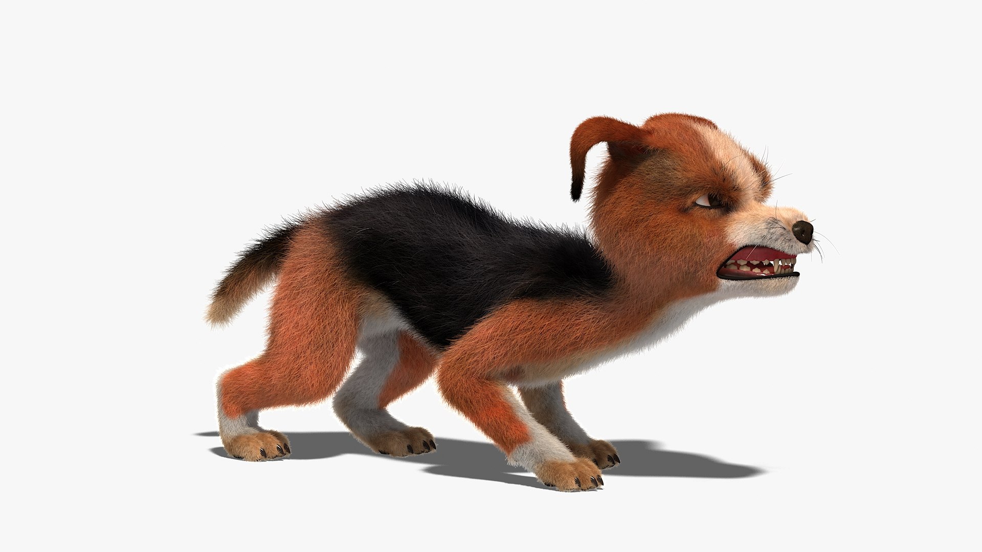 3D Character Rig Dog Model - TurboSquid 1330138