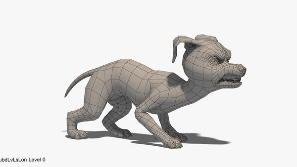 3D character rig dog model - TurboSquid 1330138