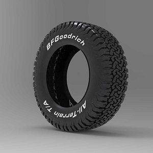 3D BF Goodrich All-Terrain Offroad Tire