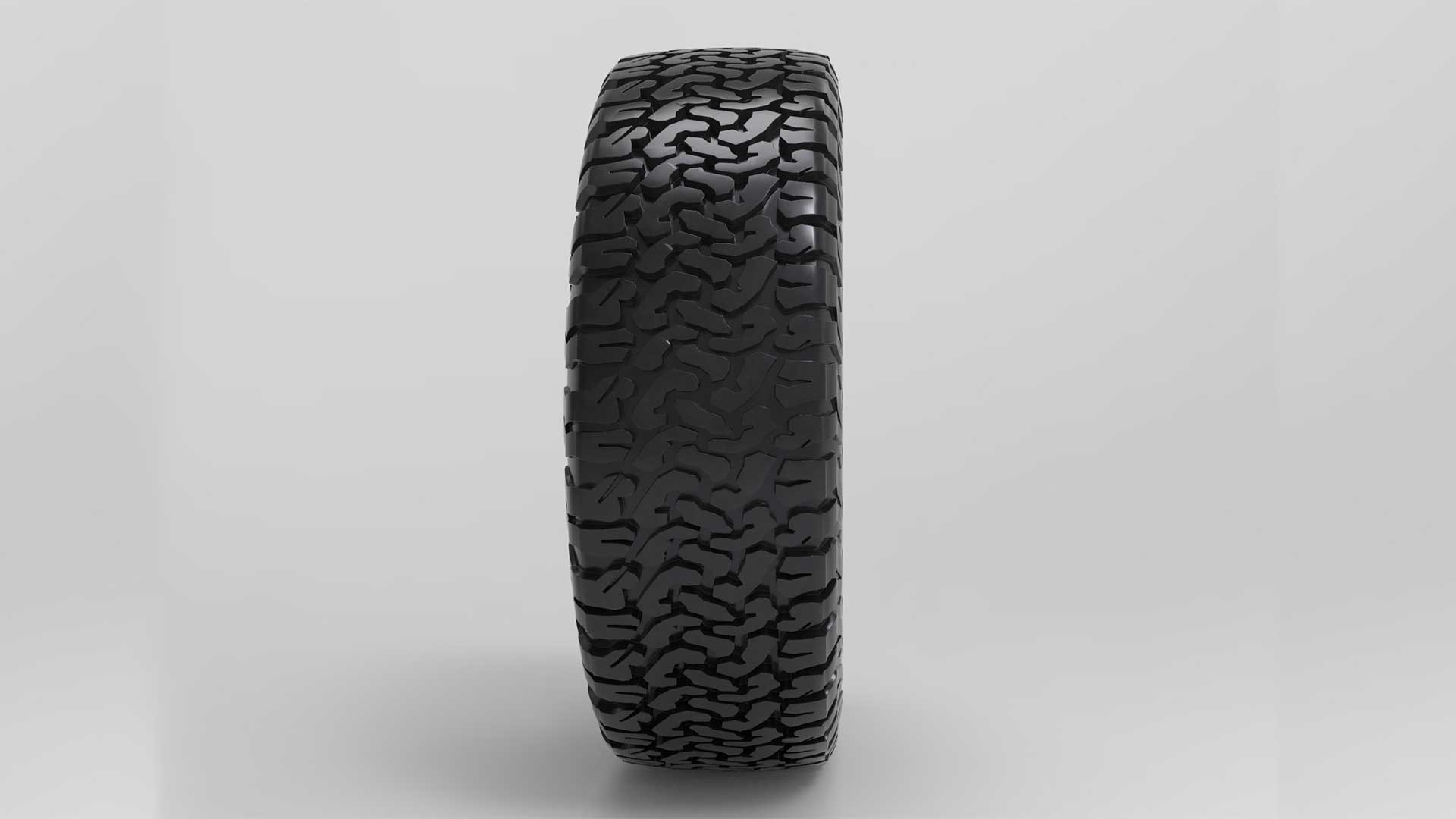 3D BF Goodrich All-Terrain Offroad Tire https://p.turbosquid.com/ts-thumb/Vq/nmEOuY/bB/turbo2/jpg/1723796351/1920x1080/fit_q87/5857a473a9bb825d7c157628d9878673ab200359/turbo2.jpg