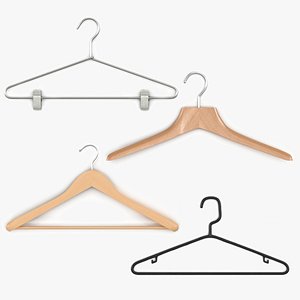 3dsmax clothes hangers