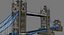 3D model london european famous landmarks