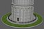 3D model london european famous landmarks