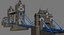3D model london european famous landmarks