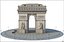 3D model london european famous landmarks