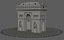 3D model london european famous landmarks