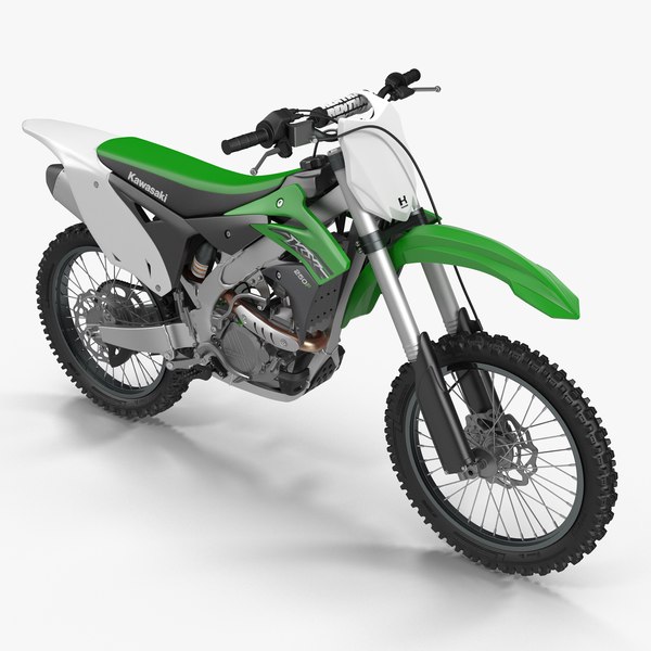 3d model of kawasaki kx250f 2015