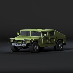 3D humvee
