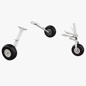Small Aircraft Landing Gear Set