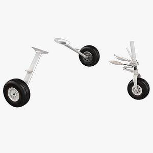 Small Aircraft Landing Gear Set
