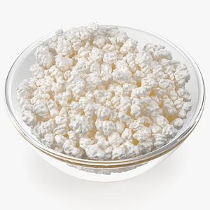 Cottage Cheese Glass Bowl