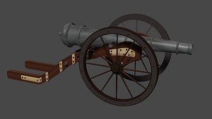 Ancient artillery 3D model