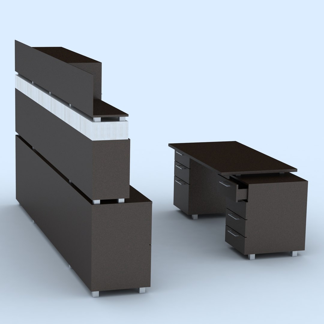 3d Office Furniture