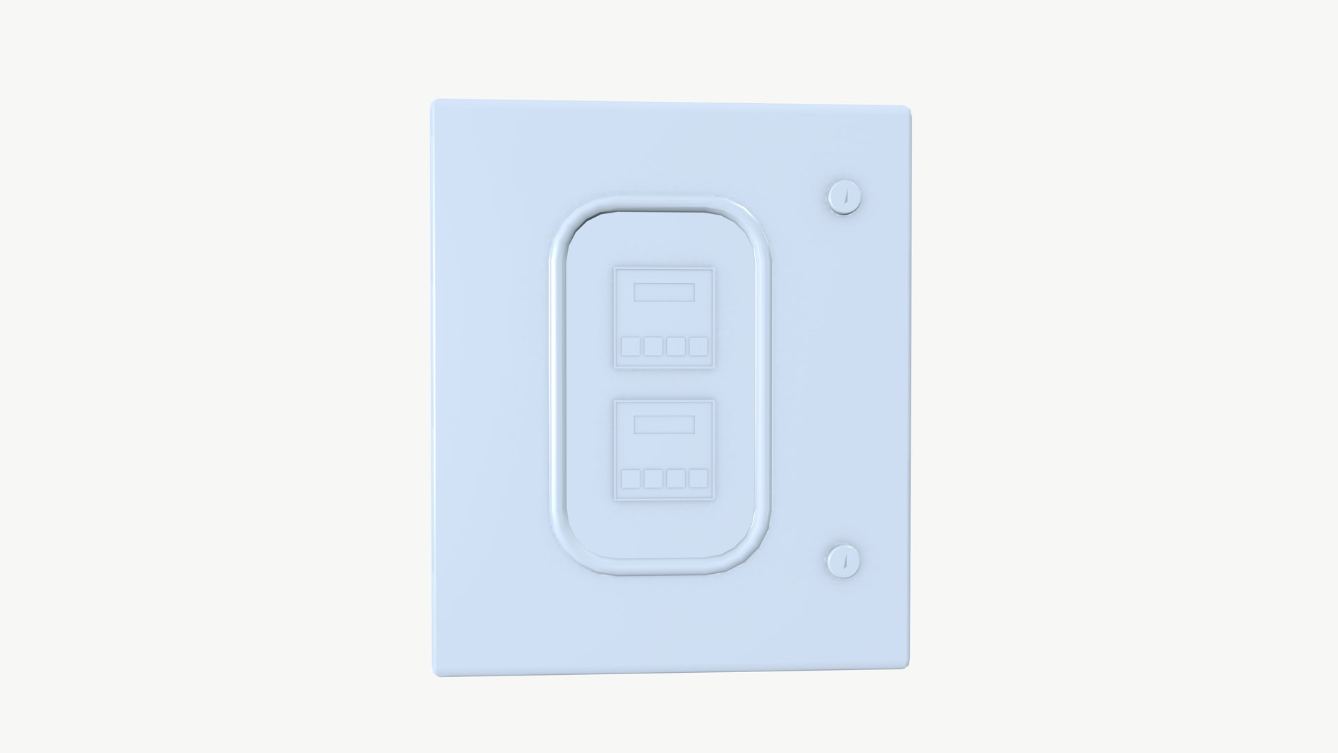 Electric Meter Box 3D Model - TurboSquid 2279449