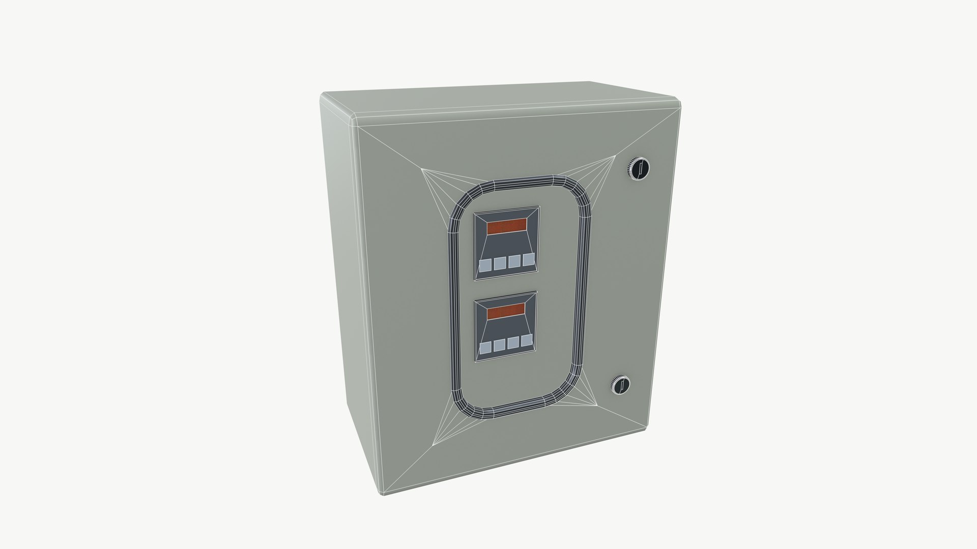 Electric Meter Box 3D Model - TurboSquid 2279449