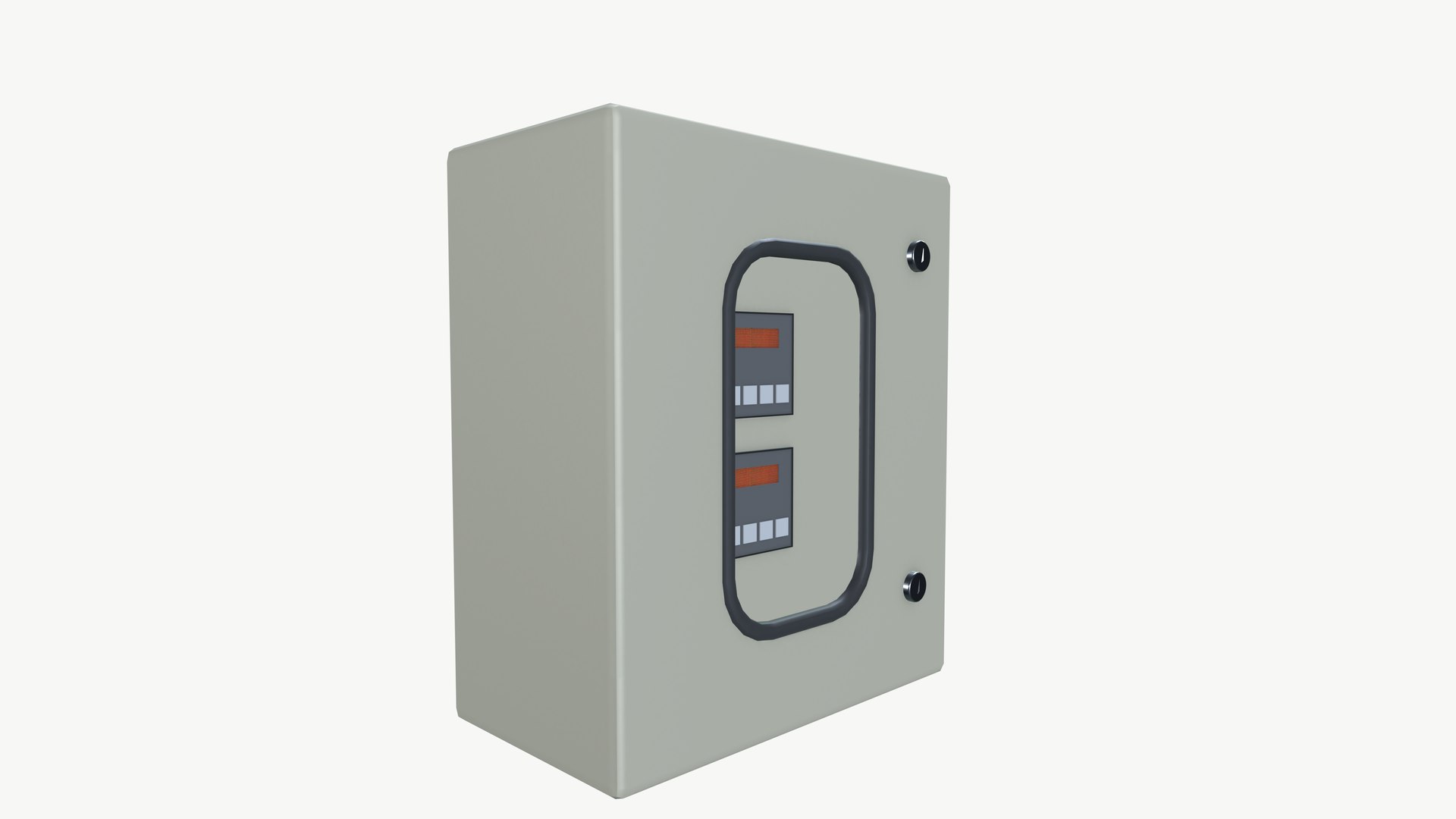 Electric Meter Box 3D Model - TurboSquid 2279449