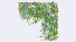 ivy wall 3D model