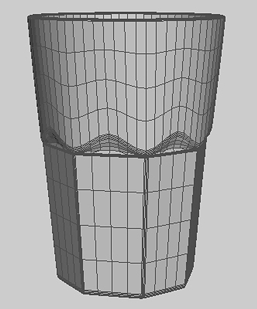 tumbler glass cup 3d 3ds