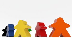 board meeple 3D model