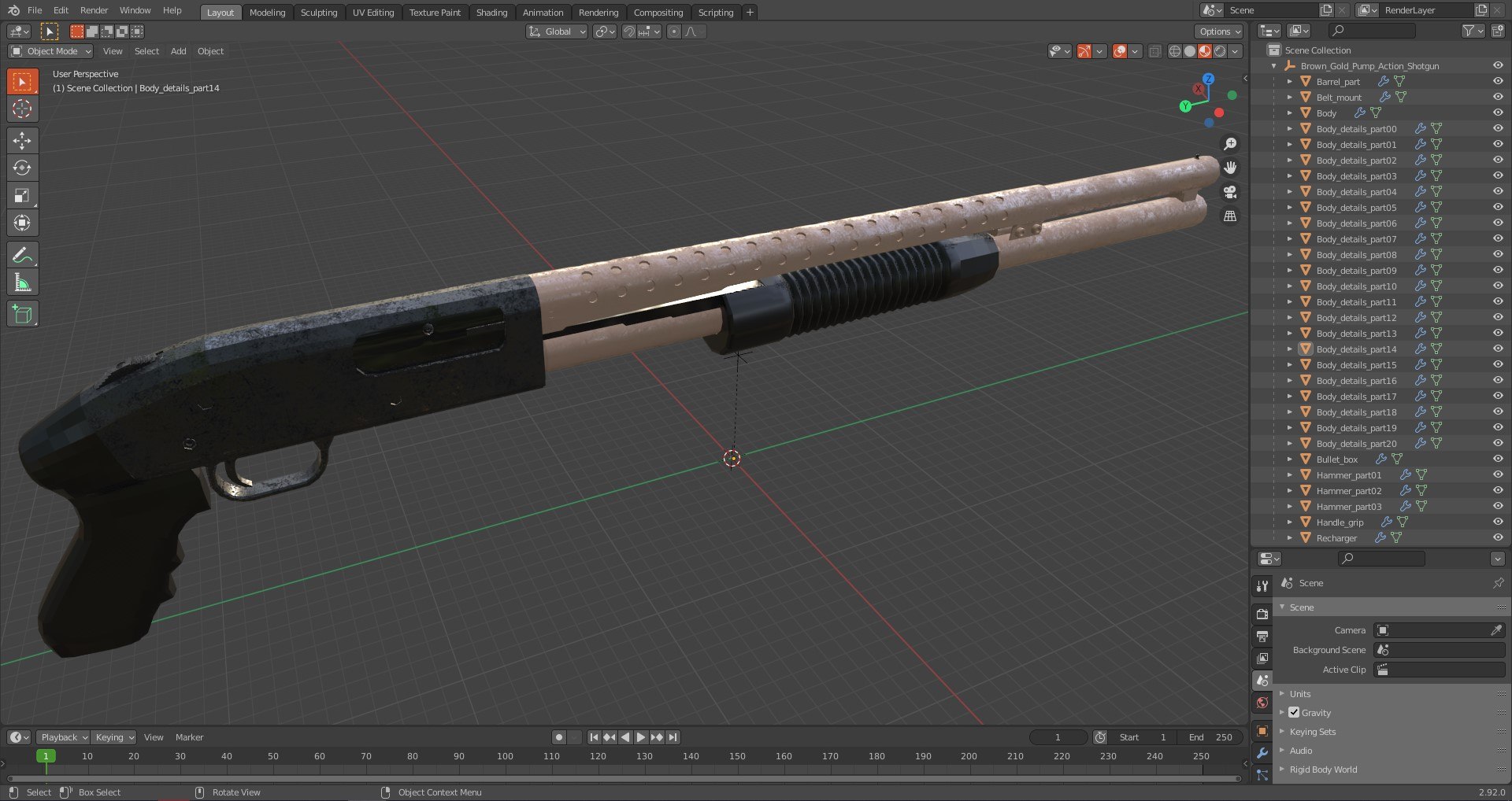 Brown Gold Pump Action Shotgun model https://p.turbosquid.com/ts-thumb/Vr/RUFB6Z/Rh/browngoldpumpactionshotgunvray3dmodel017/jpg/1697117887/1920x1080/fit_q87/134dc5b6304ab0b49419a7af12bcfed78259aaea/browngoldpumpactionshotgunvray3dmodel017.jpg