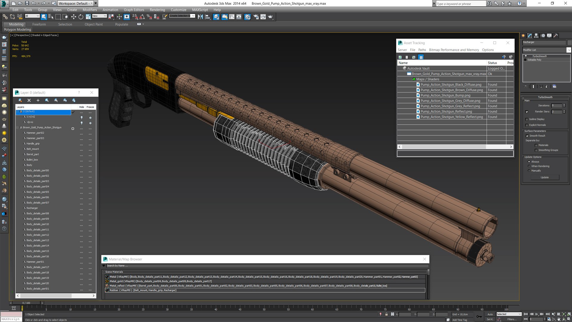 Brown Gold Pump Action Shotgun model https://p.turbosquid.com/ts-thumb/Vr/RUFB6Z/i3/browngoldpumpactionshotgunvray3dmodel016/jpg/1697117882/1920x1080/fit_q87/b0e26acd70d9e664859b372a6283efdddbed5834/browngoldpumpactionshotgunvray3dmodel016.jpg