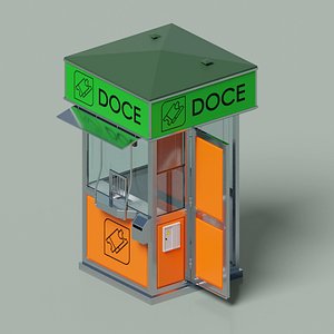 Kiosk Information tickets street PBR