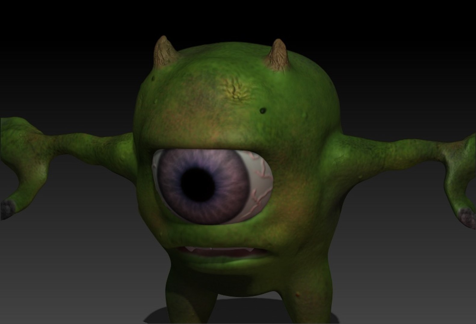 Monster Character Obj