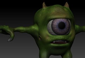 monster character obj