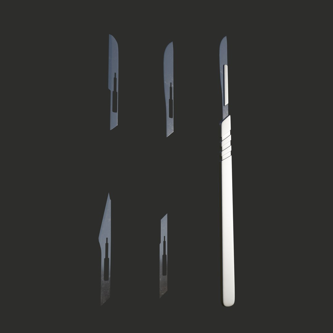 Surgical Scalpel 3D Model - TurboSquid 1845360