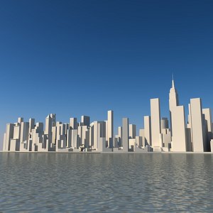 Lowpoly Manhattan